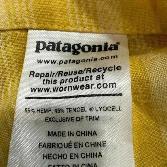 Patagonia women’s wrap shorts. Tie & stretch waist size medium - Picture 8 of 11